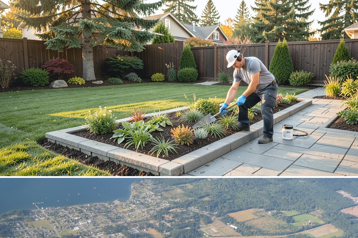 Native Plant Landscaping in Coupeville, Island County, WA - Best planted in fall or early spring to establish during the wet season.