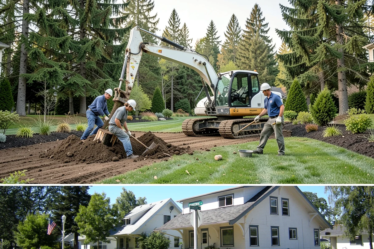 Native Plant Landscaping in DuPont, Pierce County, WA - Best planted in fall or early spring to establish during the wet season.