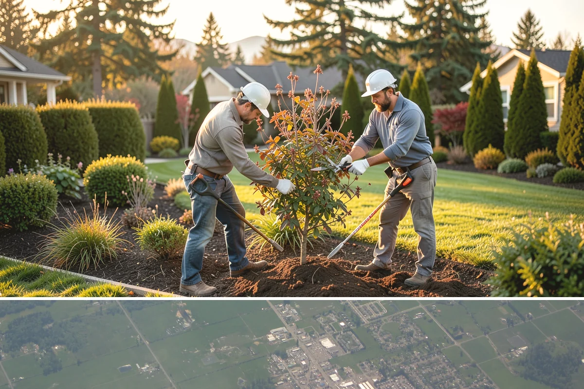 Native Plant Landscaping in Enumclaw, King County, WA - Best planted in fall or early spring to establish during the wet season.