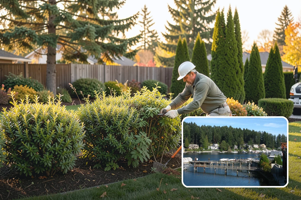 Native Plant Landscaping in Gig Harbor, Pierce County, WA - Thrives on rainfall with little irrigation