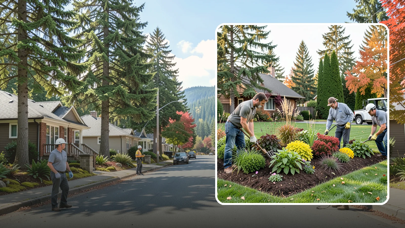 Native Plant Landscaping in Hunts Point, King County, WA - Pacific Northwest native plantings that thrive naturally with less water, care, and chemicals.