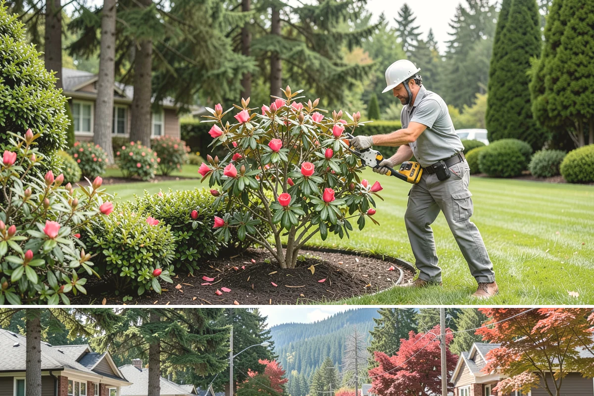 Native Plant Landscaping in Hunts Point, King County, WA - Best planted in fall or early spring to establish during the wet season.