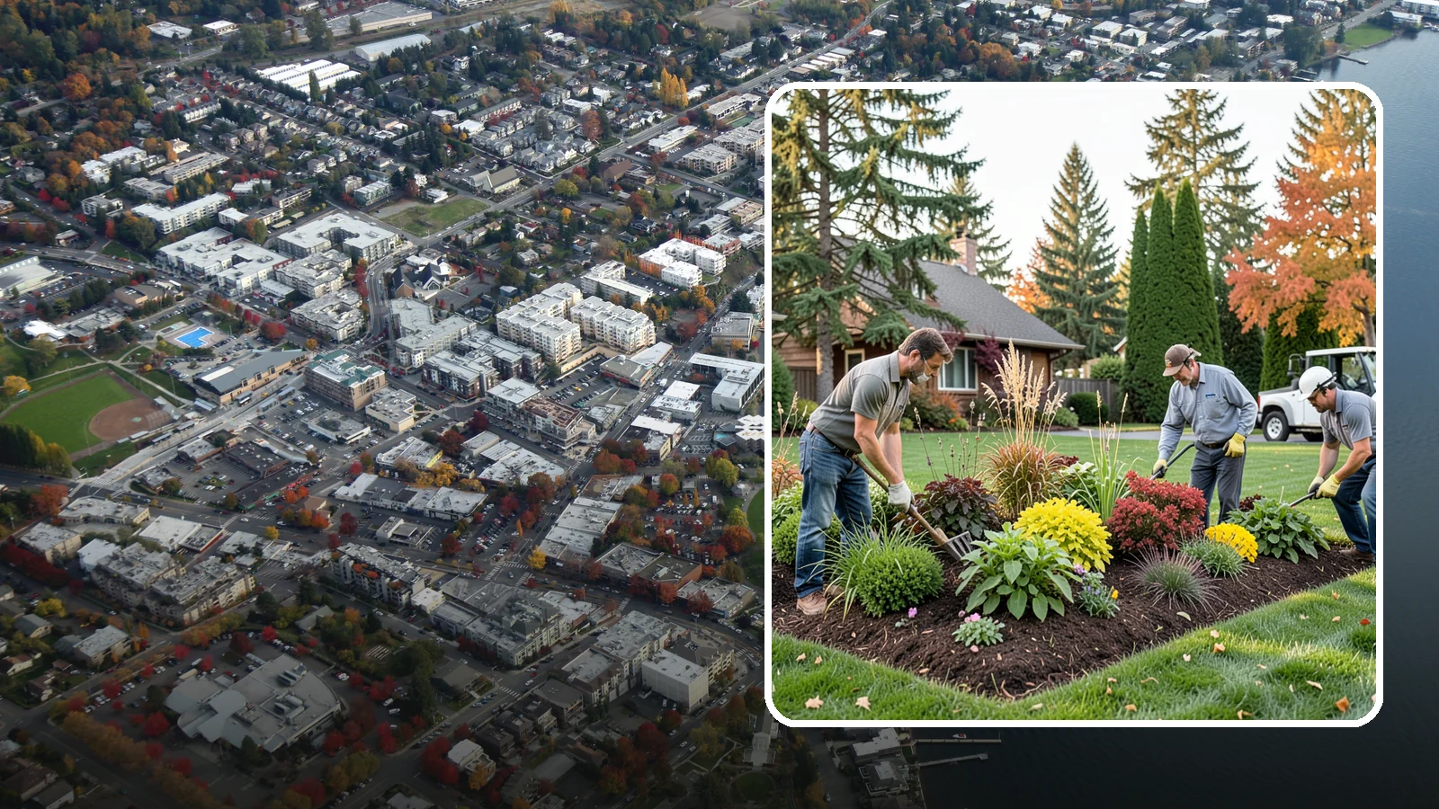 Native Plant Landscaping in Kirkland, King County, WA - Pacific Northwest native plantings that thrive naturally with less water, care, and chemicals.