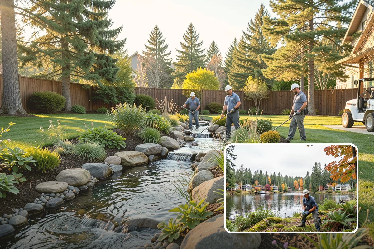 Native Plant Landscaping in La Conner, Skagit County, WA - Thrives on rainfall with little irrigation