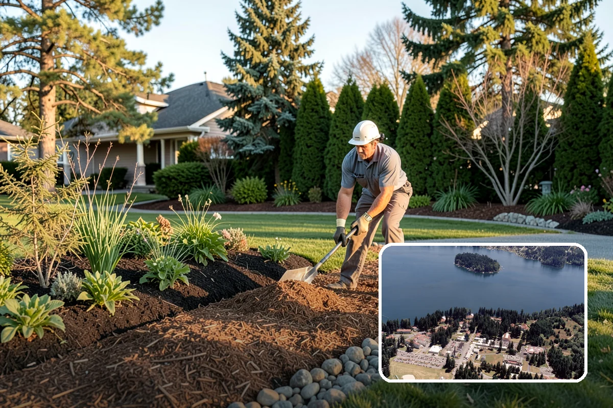 Native Plant Landscaping in Lakewood, Pierce County, WA - Thrives on rainfall with little irrigation