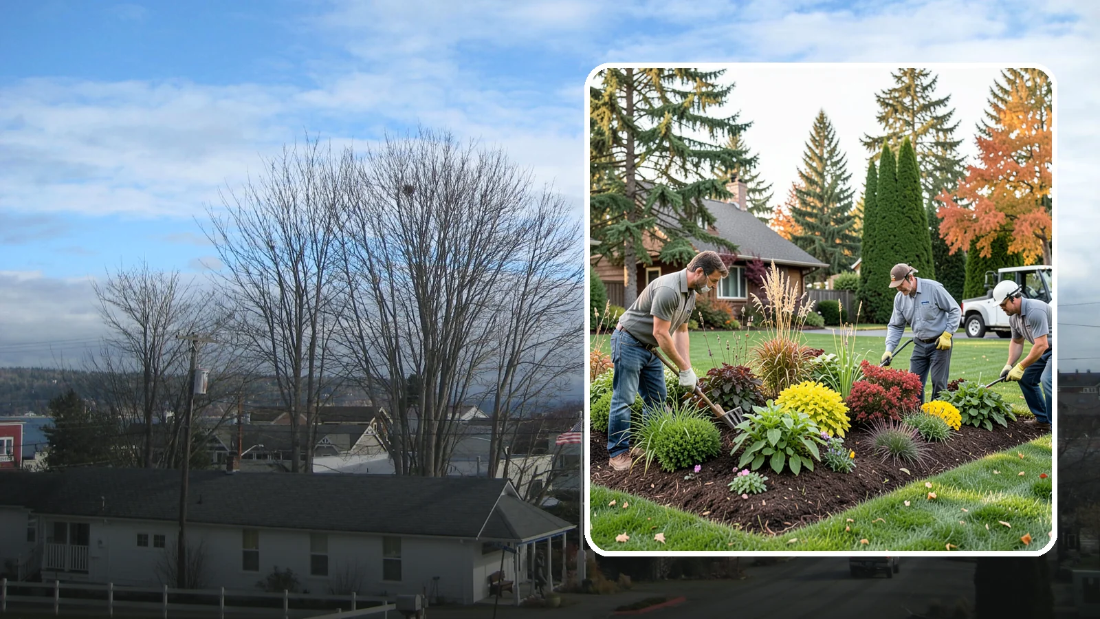Native Plant Landscaping in Langley, Island County, WA - Pacific Northwest native plantings that thrive naturally with less water, care, and chemicals.