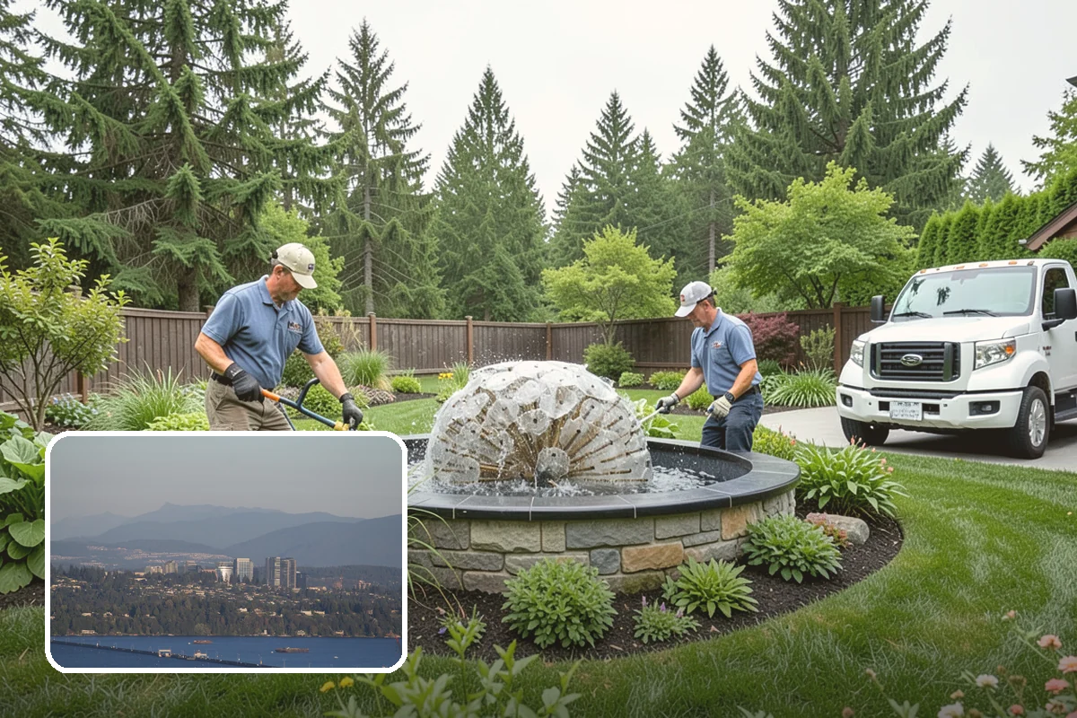 Native Plant Landscaping in Medina, King County, WA - Thrives on rainfall with little irrigation