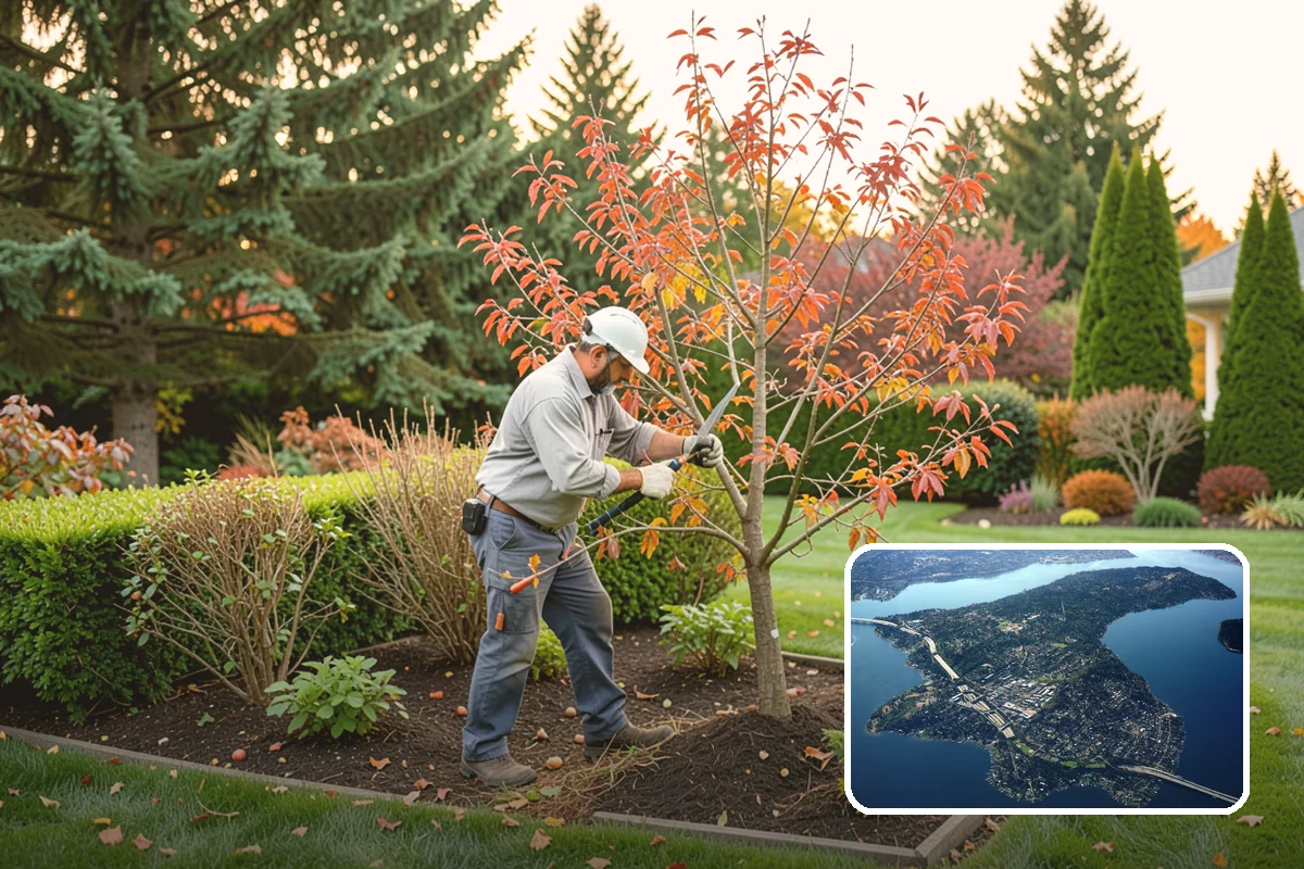 Native Plant Landscaping in Mercer Island, King County, WA - Thrives on rainfall with little irrigation