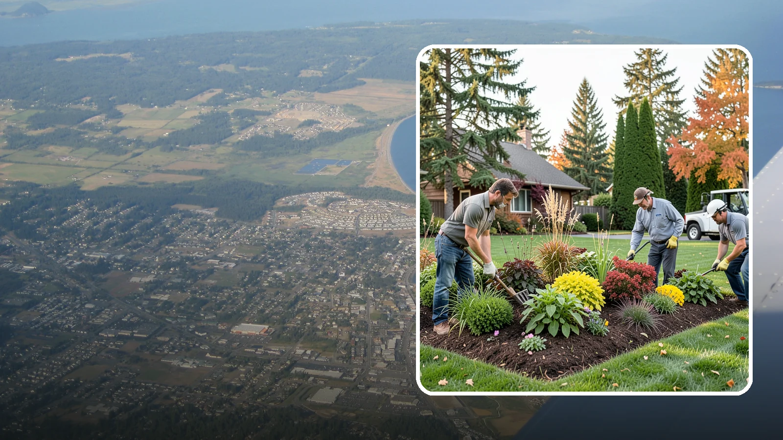 Native Plant Landscaping in Oak Harbor, Island County, WA - Pacific Northwest native plantings that thrive naturally with less water, care, and chemicals.