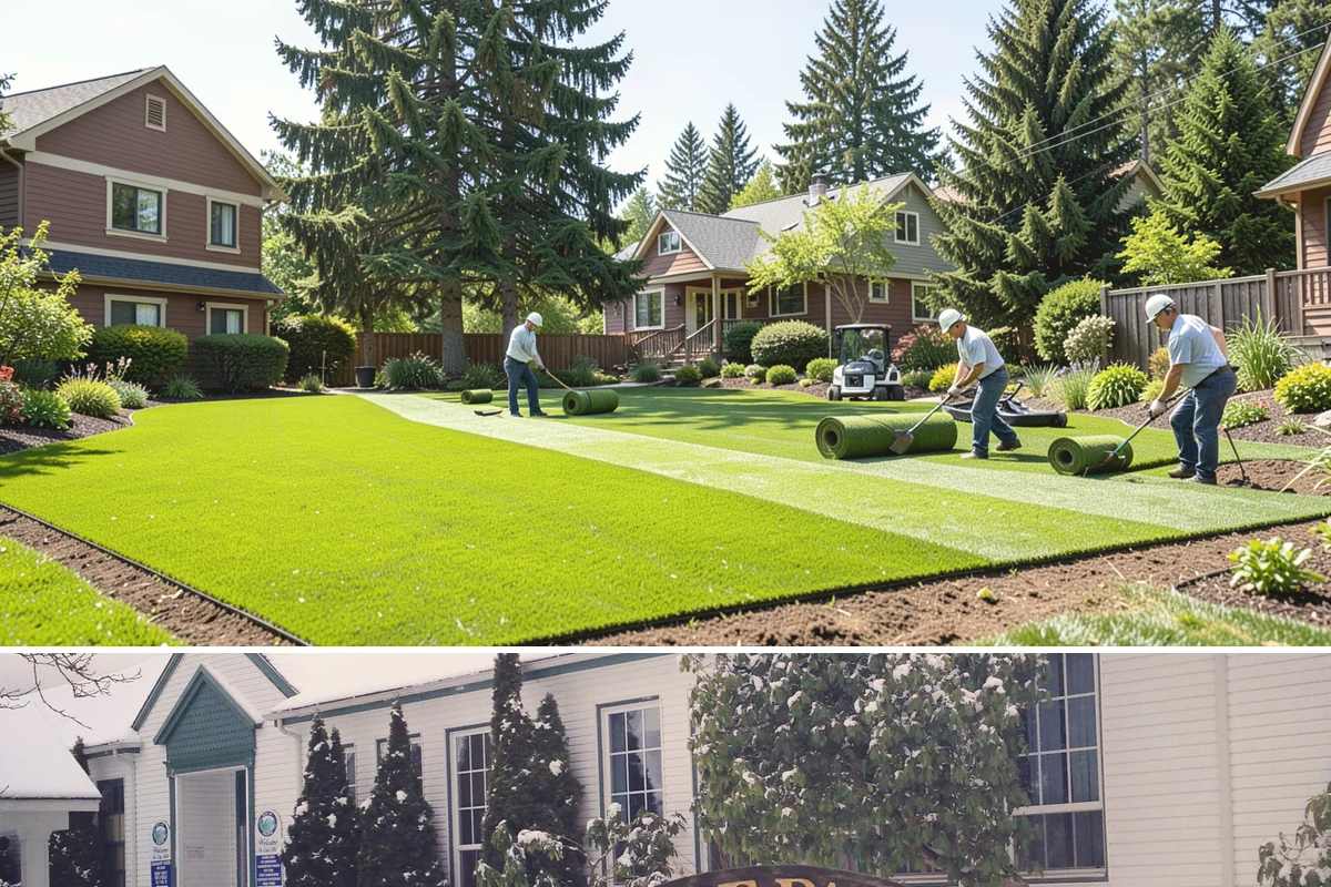 Native Plant Landscaping in Pacific, King County, WA - Best planted in fall or early spring to establish during the wet season.