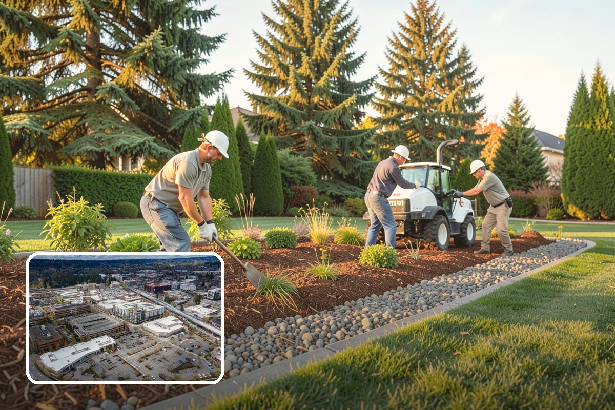 Native Plant Landscaping in Redmond, King County, WA - Thrives on rainfall with little irrigation