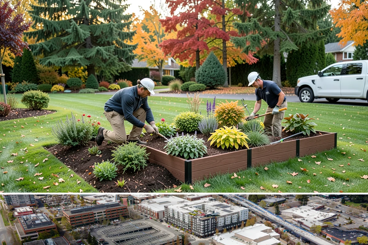 Native Plant Landscaping in Redmond, King County, WA - Best planted in fall or early spring to establish during the wet season.