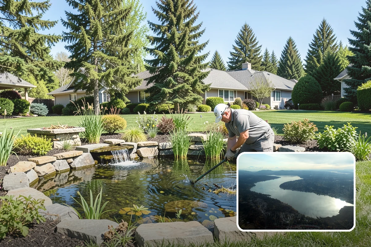 Native Plant Landscaping in Sammamish, King County, WA - Thrives on rainfall with little irrigation