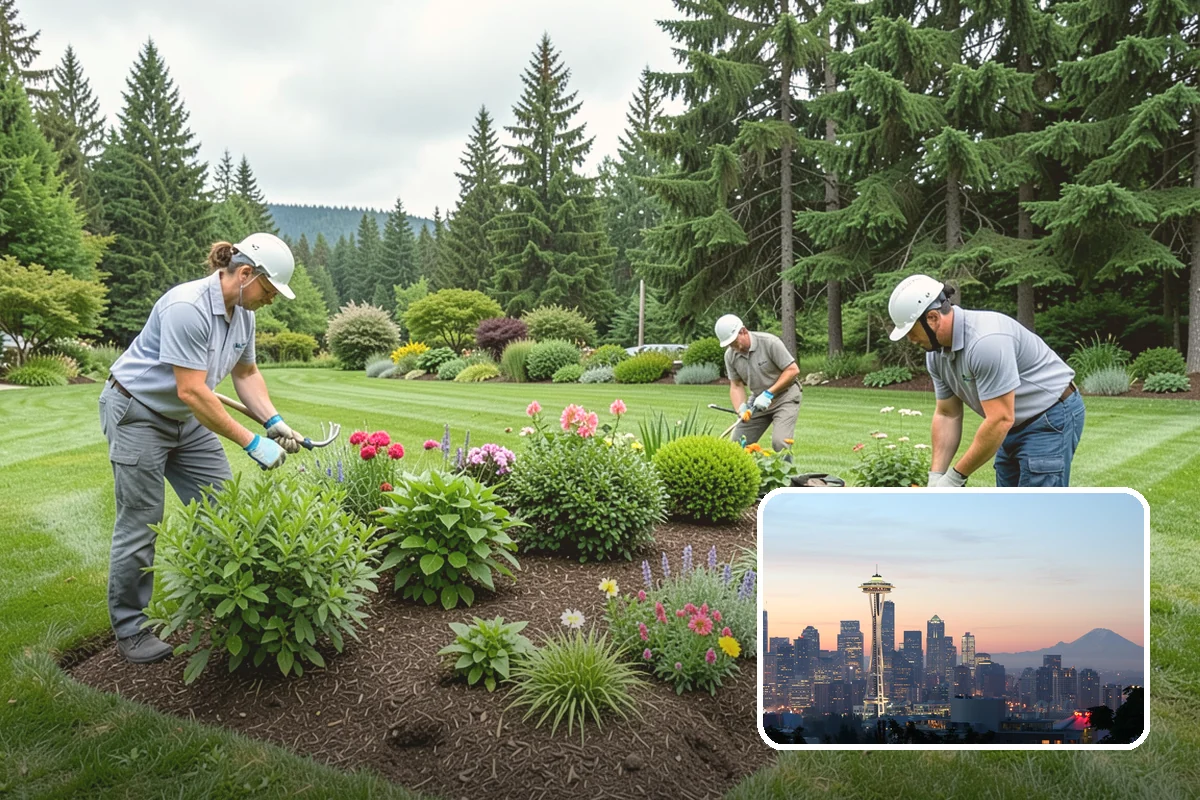 Native Plant Landscaping in Seattle, King County, WA - Thrives on rainfall with little irrigation