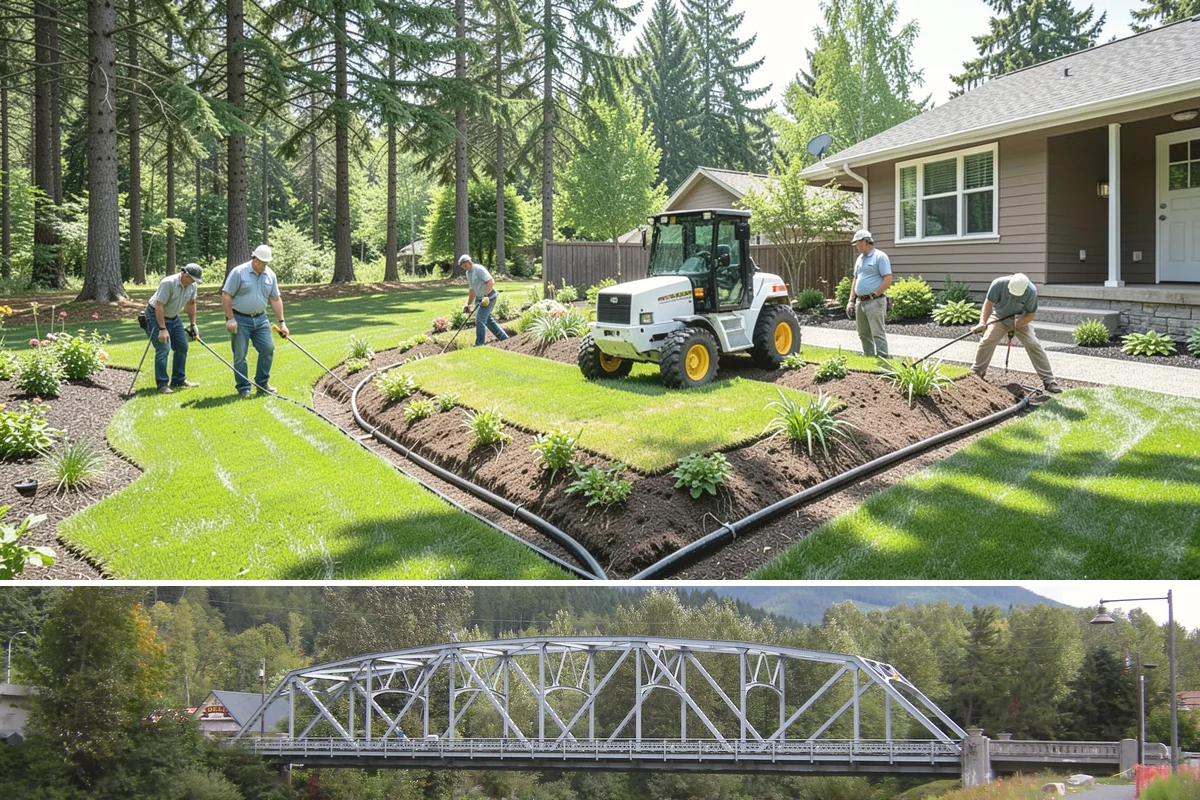 Native Plant Landscaping in Skykomish, King County, WA - Best planted in fall or early spring to establish during the wet season.