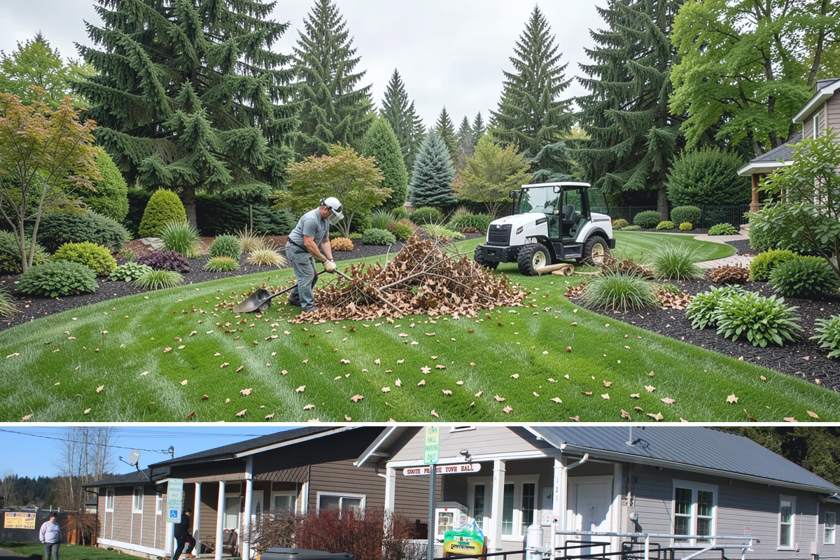 Native Plant Landscaping in South Prairie, Pierce County, WA - Best planted in fall or early spring to establish during the wet season.