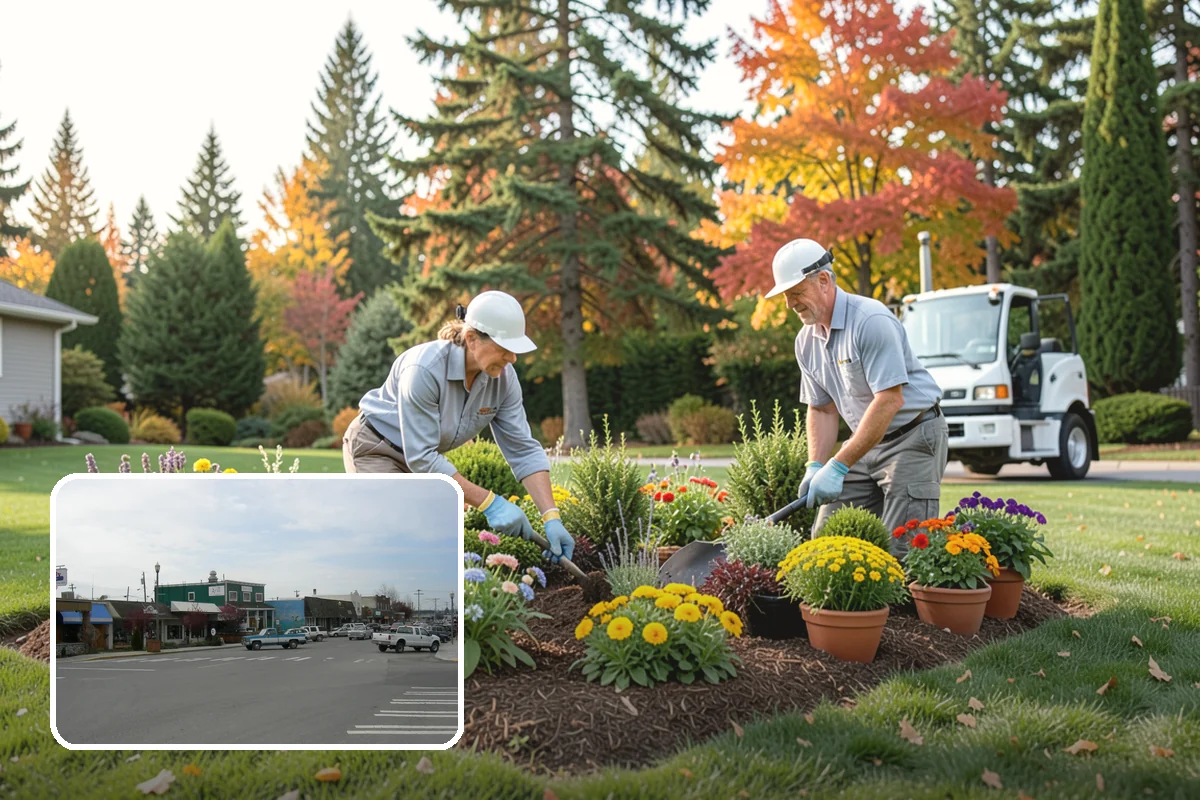 Native Plant Landscaping in Stanwood, Snohomish County, WA - Thrives on rainfall with little irrigation