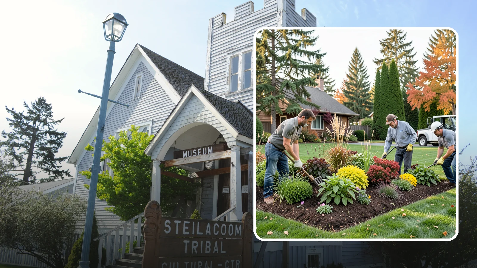 Native Plant Landscaping in Steilacoom, Pierce County, WA - Pacific Northwest native plantings that thrive naturally with less water, care, and chemicals.