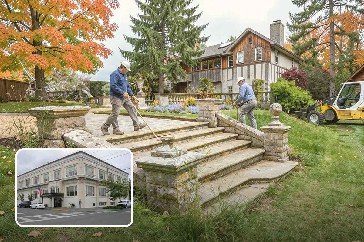 Natural Stone Paver Installation in Anacortes, Skagit County, WA - Genuine, non-repeating natural texture and color