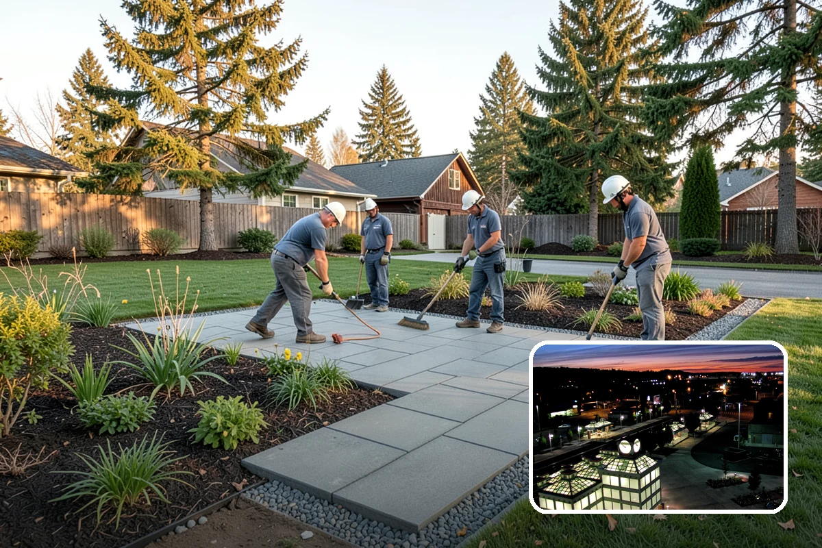 Natural Stone Paver Installation in Auburn, King County, WA - Genuine, non-repeating natural texture and color