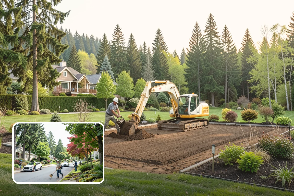 Natural Stone Paver Installation in Beaux Arts Village, King County, WA - Genuine, non-repeating natural texture and color