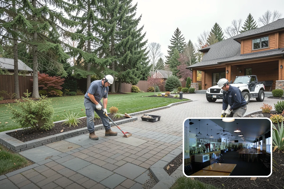 Natural Stone Paver Installation in Black Diamond, King County, WA - Genuine, non-repeating natural texture and color