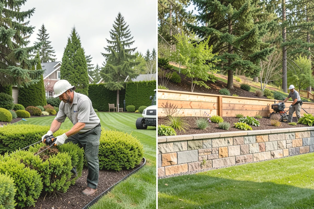 Natural Stone Paver Installation in Burien, King County, WA - Assess site drainage and select suitable stone