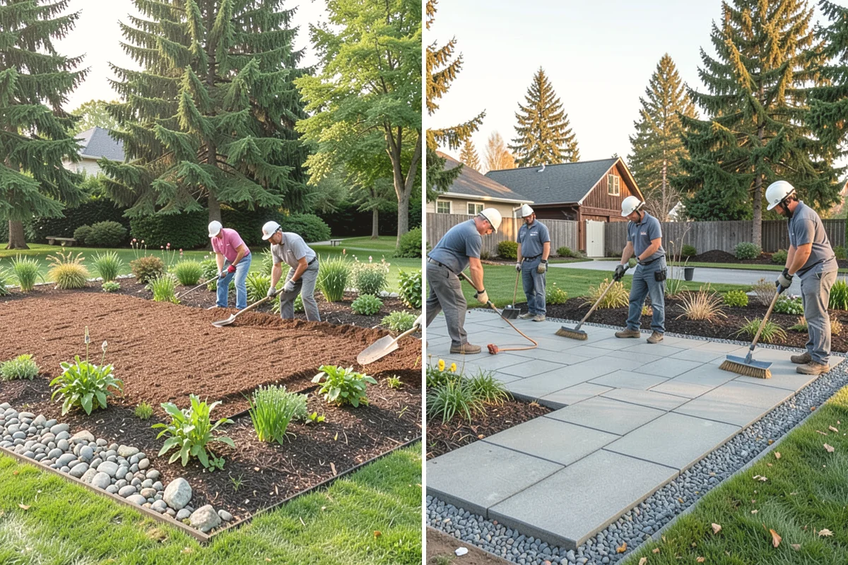 Natural Stone Paver Installation in Burlington, Skagit County, WA - Assess site drainage and select suitable stone