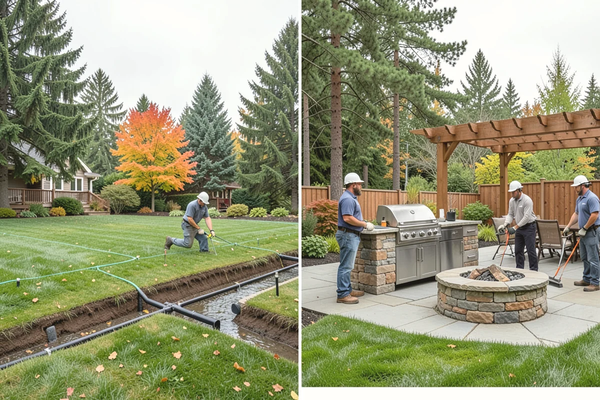 Natural Stone Paver Installation in Carbonado, Pierce County, WA - Assess site drainage and select suitable stone