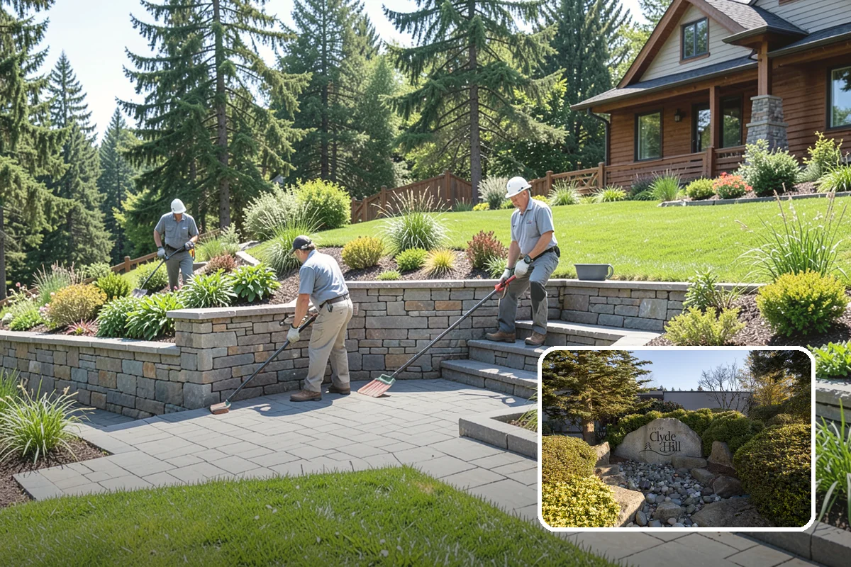 Natural Stone Paver Installation in Clyde Hill, King County, WA - Genuine, non-repeating natural texture and color