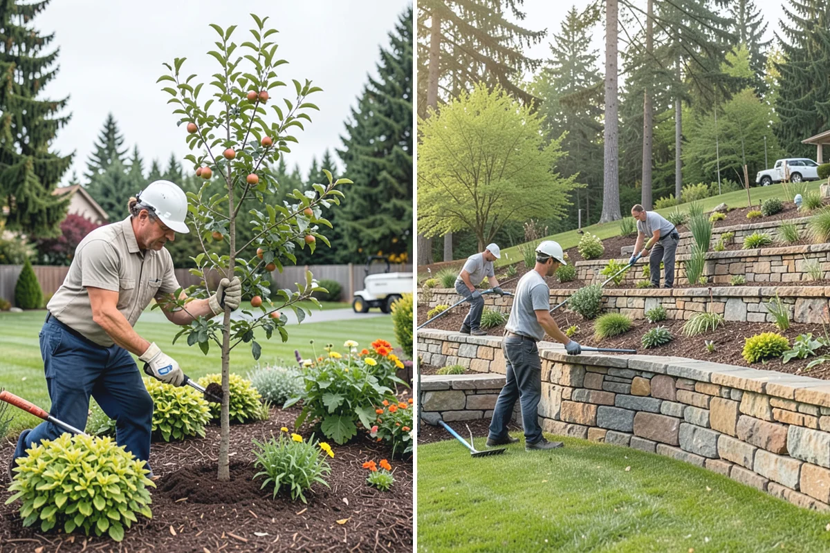 Natural Stone Paver Installation in Des Moines, King County, WA - Assess site drainage and select suitable stone