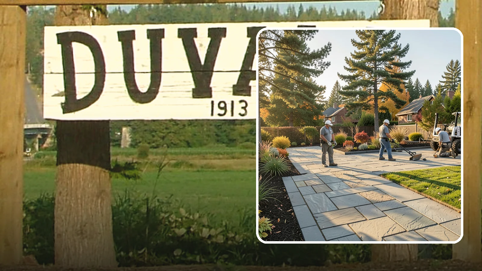 Natural Stone Paver Installation in Duvall, King County, WA - Quarried natural stone pavers in uniform thicknesses that bring one-of-a-kind character to premium Northwest patios and entries.