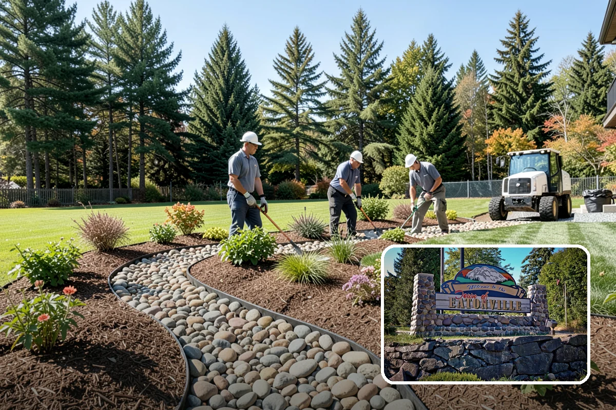 Natural Stone Paver Installation in Eatonville, Pierce County, WA - Genuine, non-repeating natural texture and color