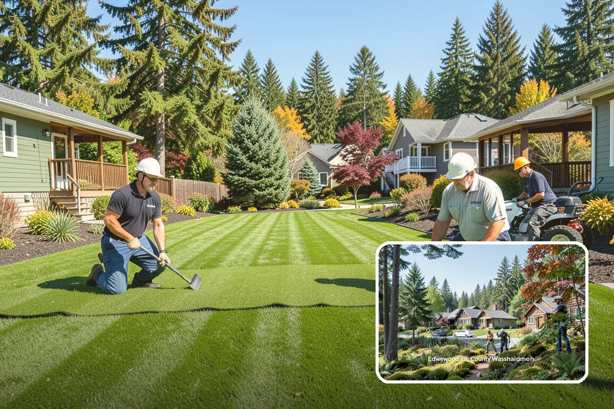Natural Stone Paver Installation in Edgewood, Pierce County, WA - Genuine, non-repeating natural texture and color