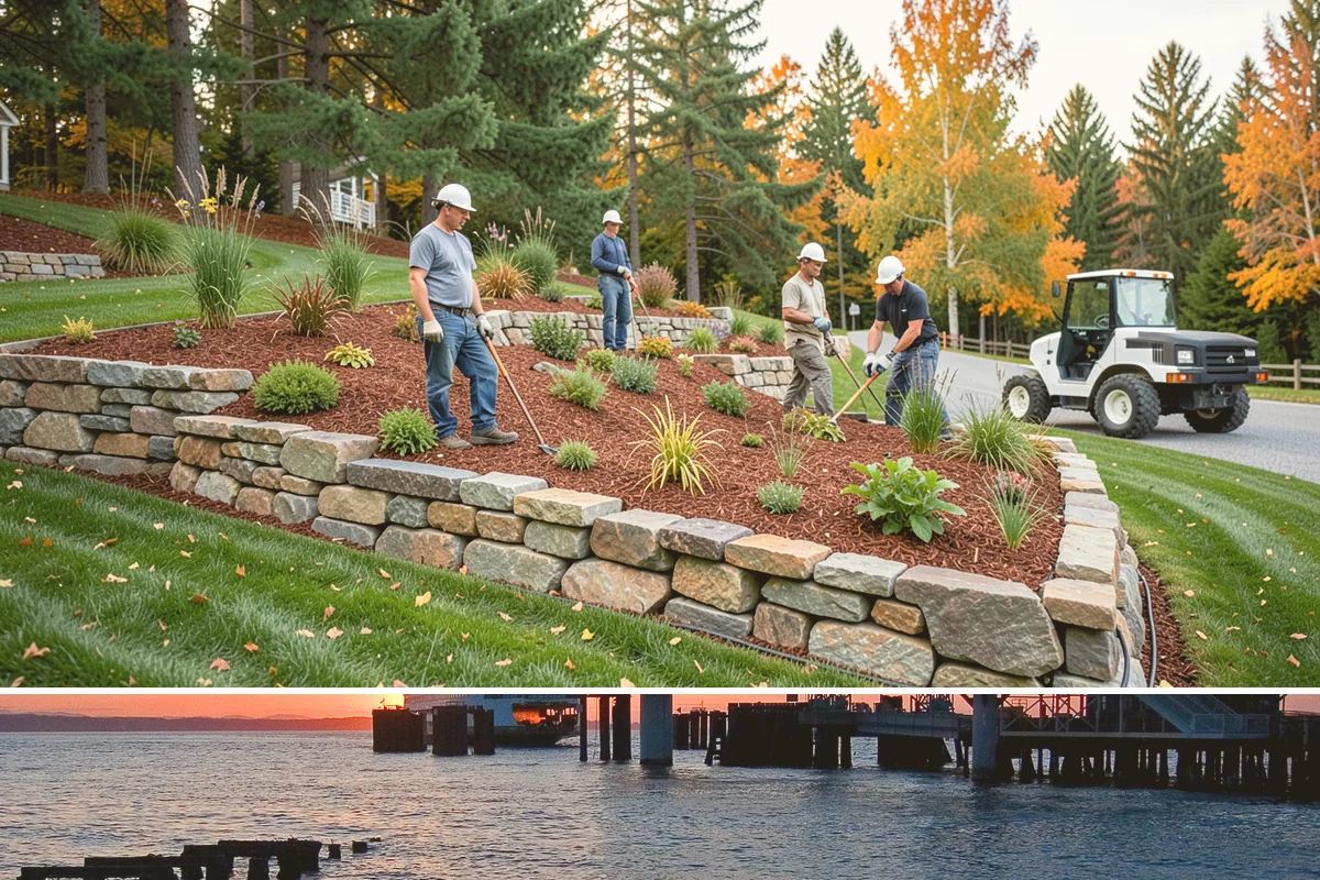 Natural Stone Paver Installation in Edmonds, Snohomish County, WA - Best set in spring through fall so bedding stays dry and any sealer cures fully before the wet season returns.
