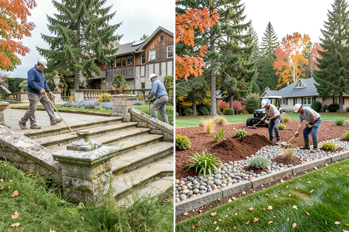 Natural Stone Paver Installation in Gig Harbor, Pierce County, WA - Assess site drainage and select suitable stone