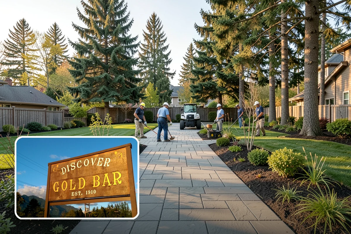 Natural Stone Paver Installation in Gold Bar, Snohomish County, WA - Genuine, non-repeating natural texture and color