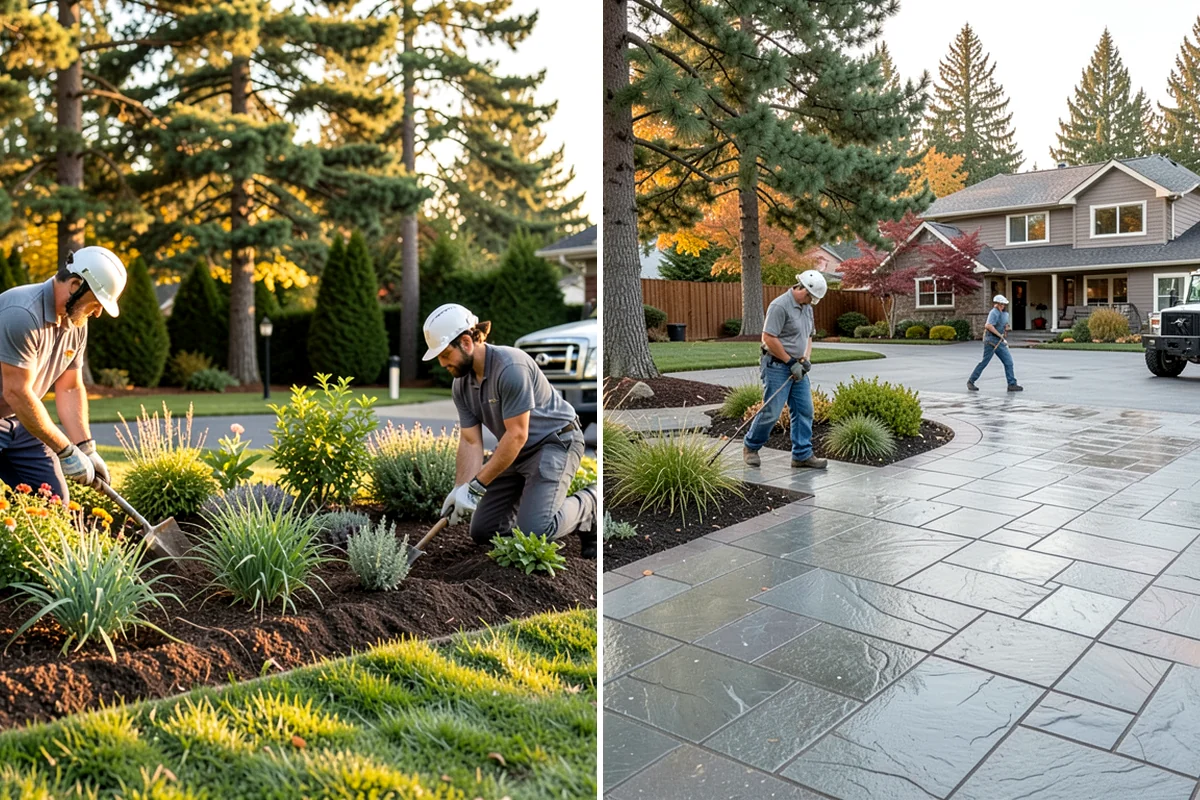 Natural Stone Paver Installation in Hunts Point, King County, WA - Assess site drainage and select suitable stone