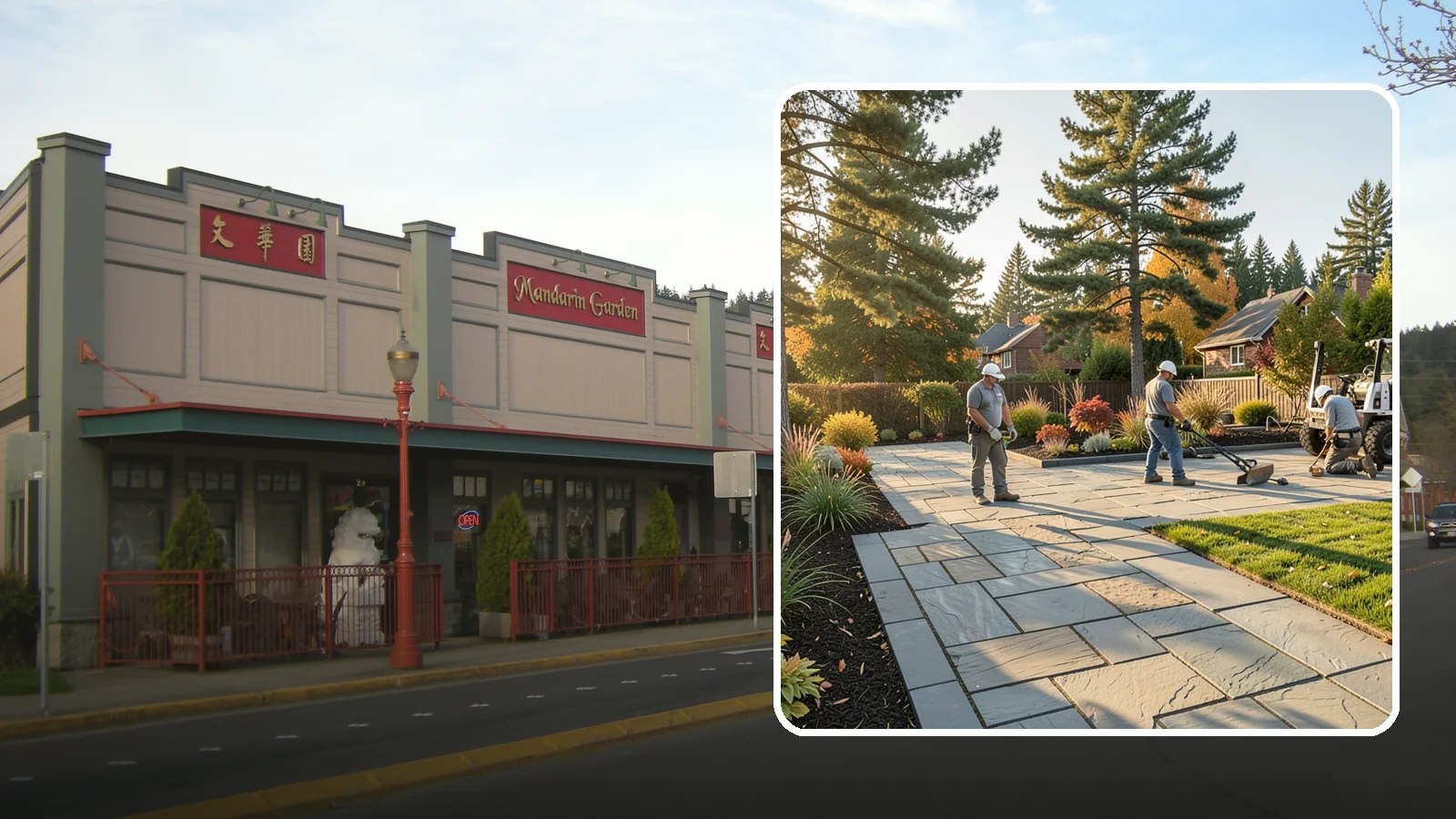 Natural Stone Paver Installation in Issaquah, King County, WA - Quarried natural stone pavers in uniform thicknesses that bring one-of-a-kind character to premium Northwest patios and entries.