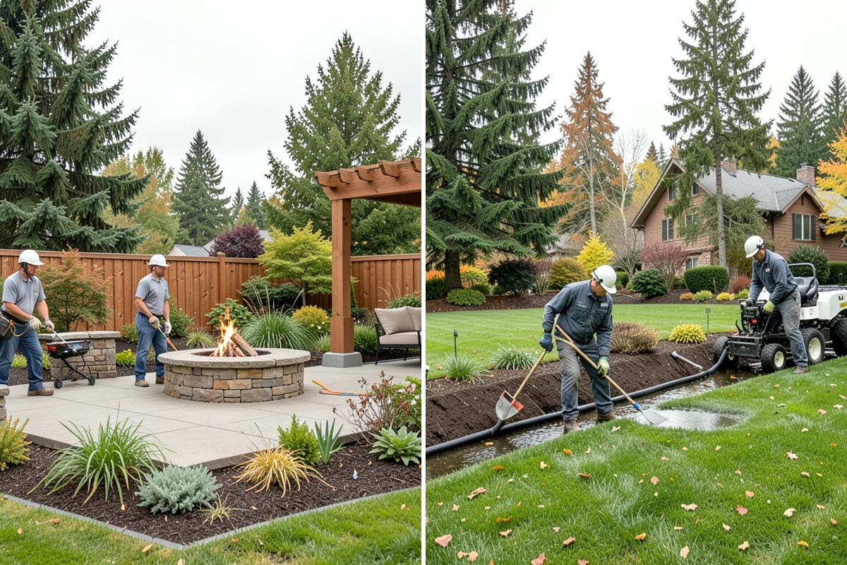 Natural Stone Paver Installation in Lake Forest Park, King County, WA - Assess site drainage and select suitable stone