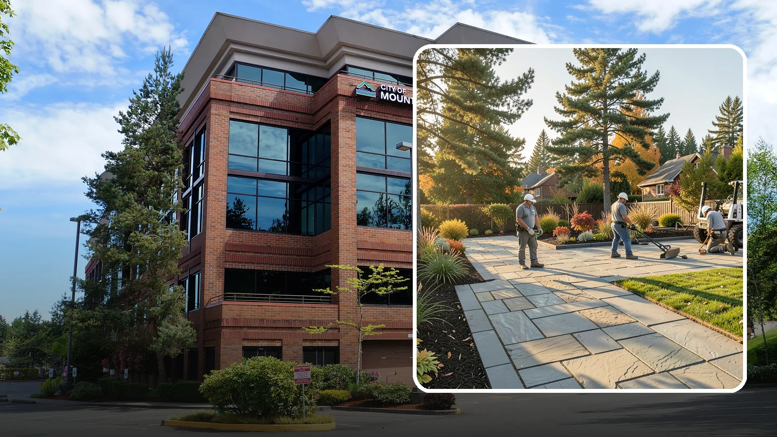 Natural Stone Paver Installation in Mountlake Terrace, Snohomish County, WA - Quarried natural stone pavers in uniform thicknesses that bring one-of-a-kind character to premium Northwest patios and entries.