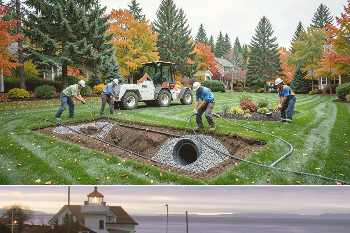 Natural Stone Paver Installation in Mukilteo, Snohomish County, WA - Best set in spring through fall so bedding stays dry and any sealer cures fully before the wet season returns.