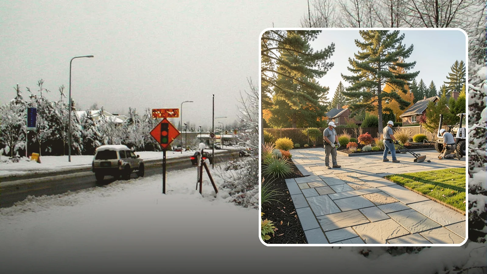 Natural Stone Paver Installation in Newcastle, King County, WA - Quarried natural stone pavers in uniform thicknesses that bring one-of-a-kind character to premium Northwest patios and entries.