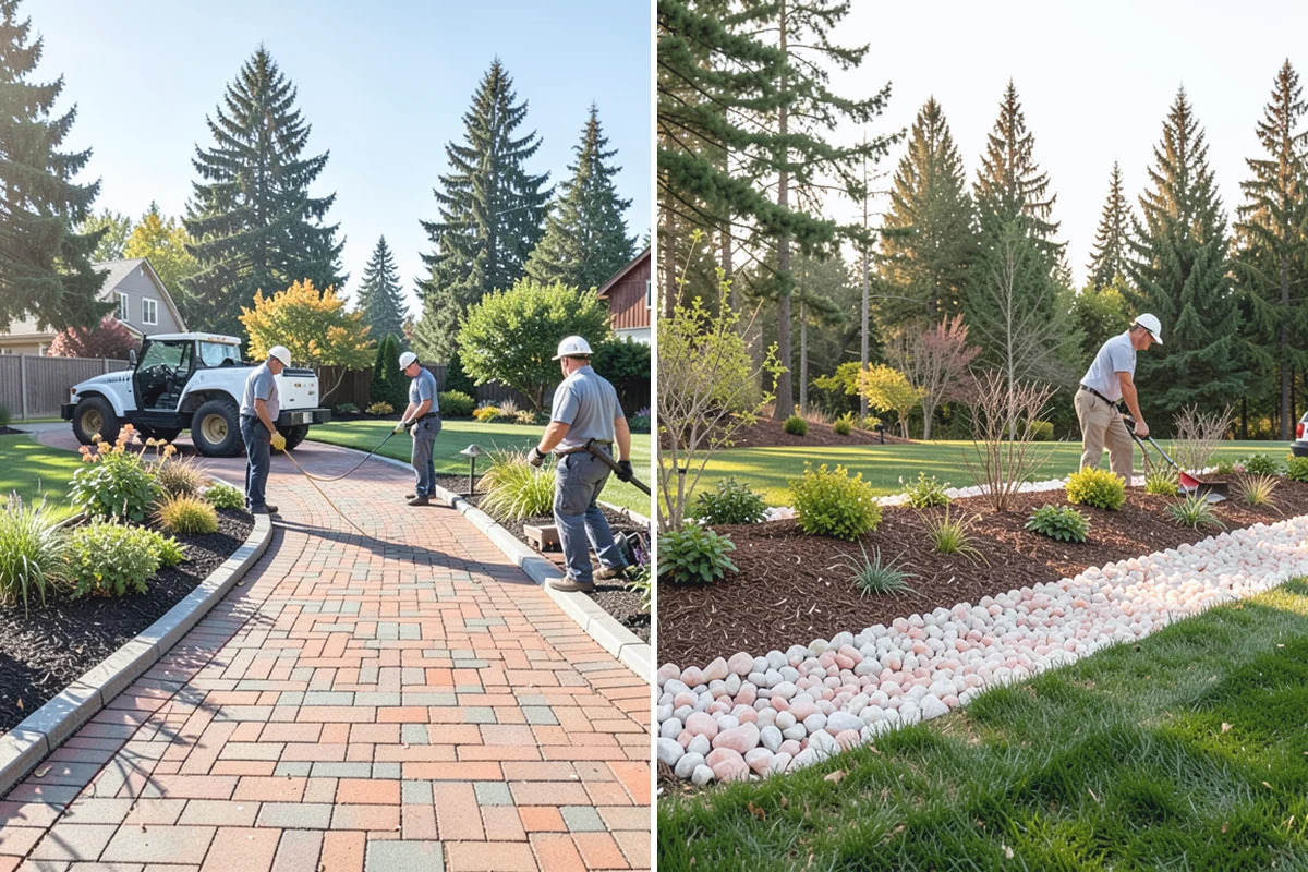 Natural Stone Paver Installation in Roy, Pierce County, WA - Assess site drainage and select suitable stone