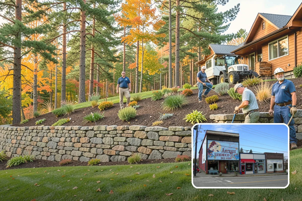 Natural Stone Paver Installation in Ruston, Pierce County, WA - Genuine, non-repeating natural texture and color