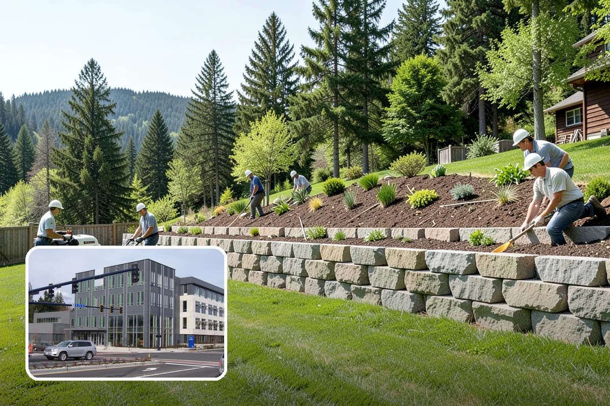 Natural Stone Paver Installation in Shoreline, King County, WA - Genuine, non-repeating natural texture and color