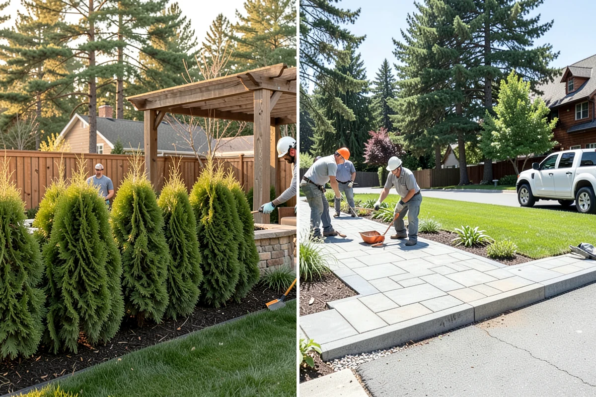 Natural Stone Paver Installation in Shoreline, King County, WA - Assess site drainage and select suitable stone