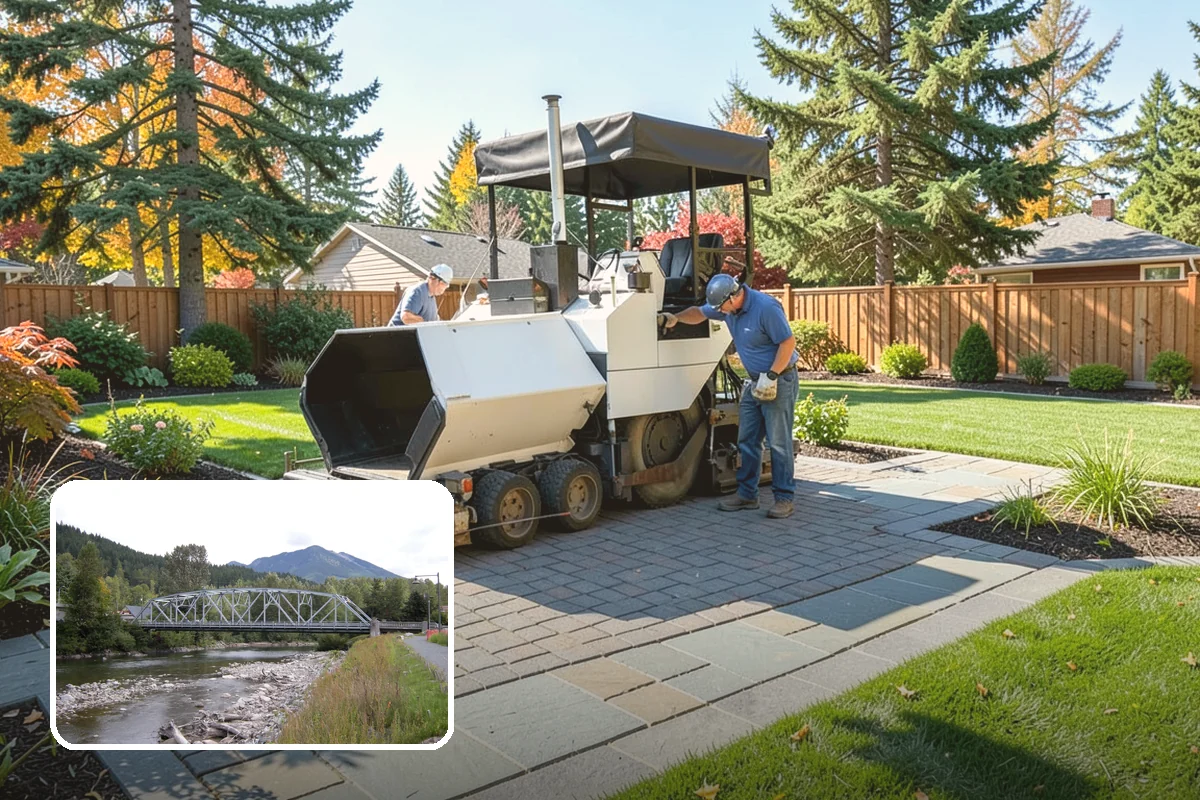 Natural Stone Paver Installation in Skykomish, King County, WA - Genuine, non-repeating natural texture and color