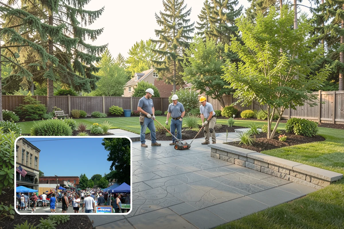 Natural Stone Paver Installation in Snohomish, Snohomish County, WA - Genuine, non-repeating natural texture and color