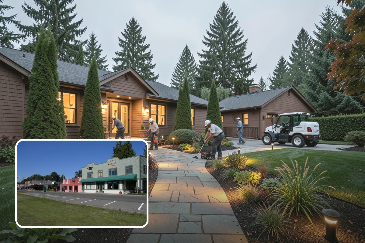 Natural Stone Paver Installation in Snoqualmie, King County, WA - Genuine, non-repeating natural texture and color